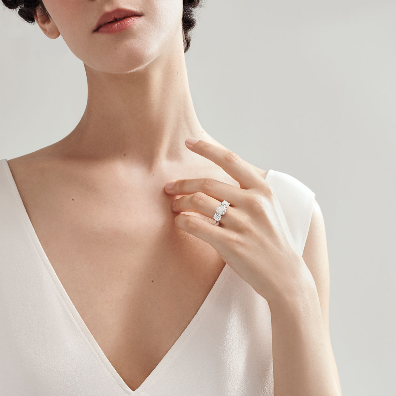 Engagement Ring in Platinum