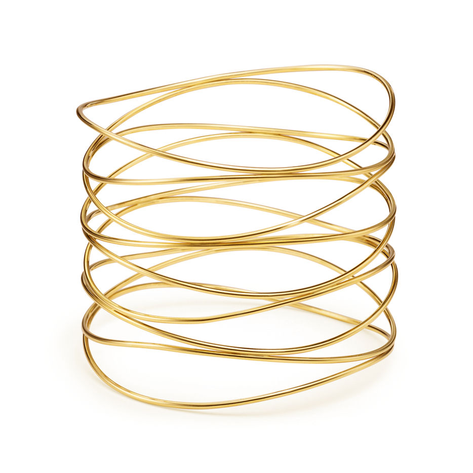 Wave Nine-row Bangle