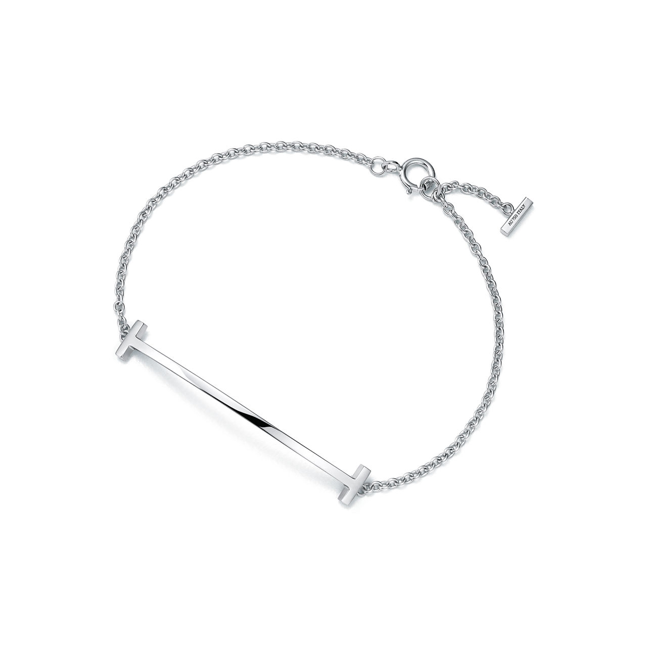 Smile Bracelet in White Gold