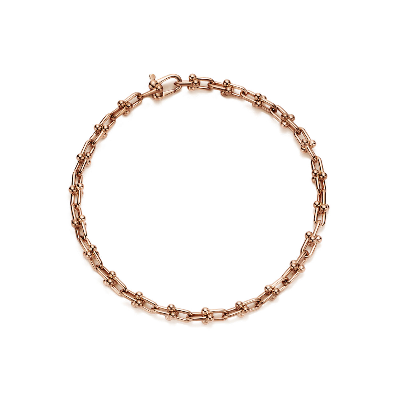 Micro Link Bracelet in Yellow Gold