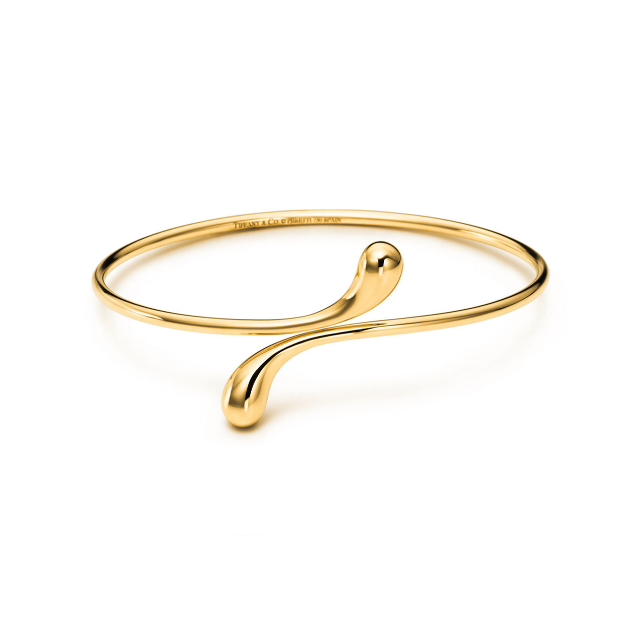 Elongated Teardrop Bangle