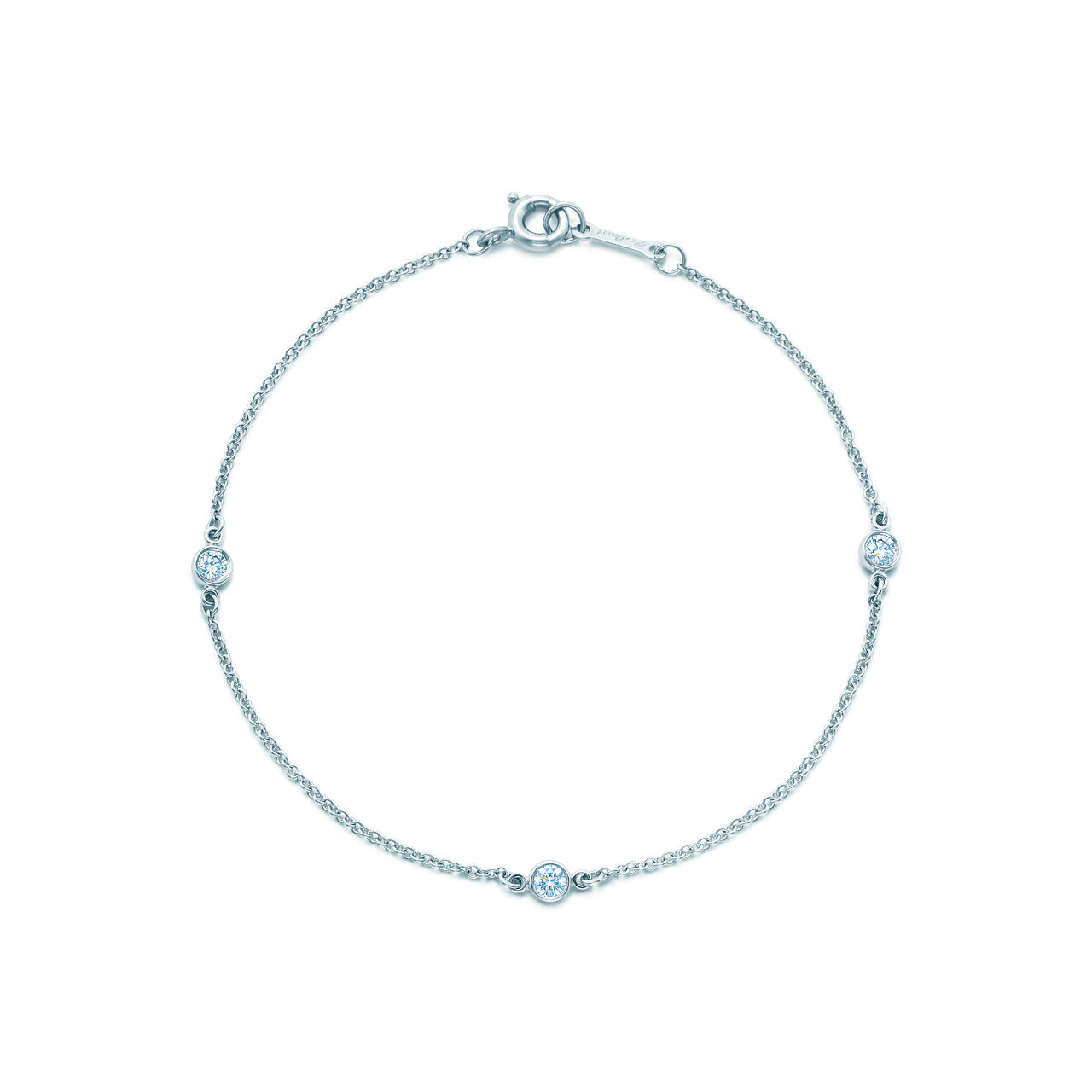 Elsa Peretti Diamond Station Bracelet