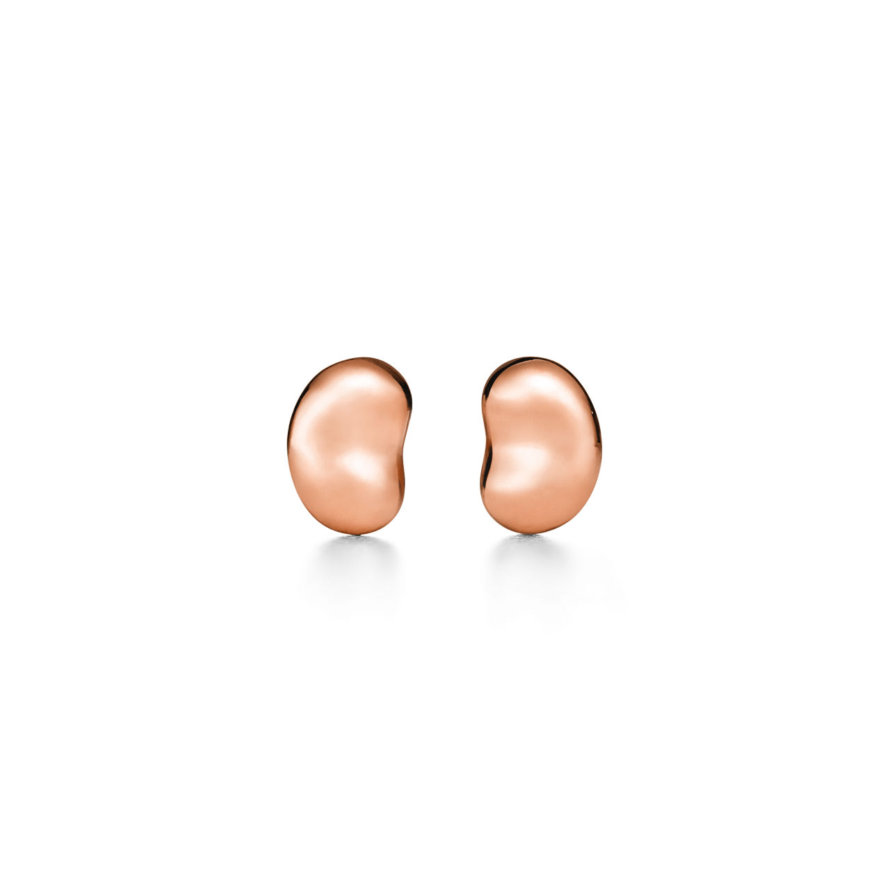 Design Earrings in Rose Gold, 5 mm
