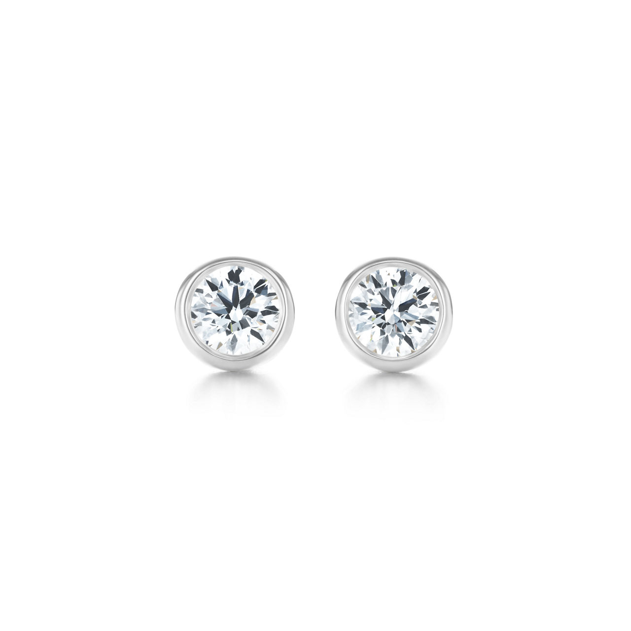 Earrings in Platinum