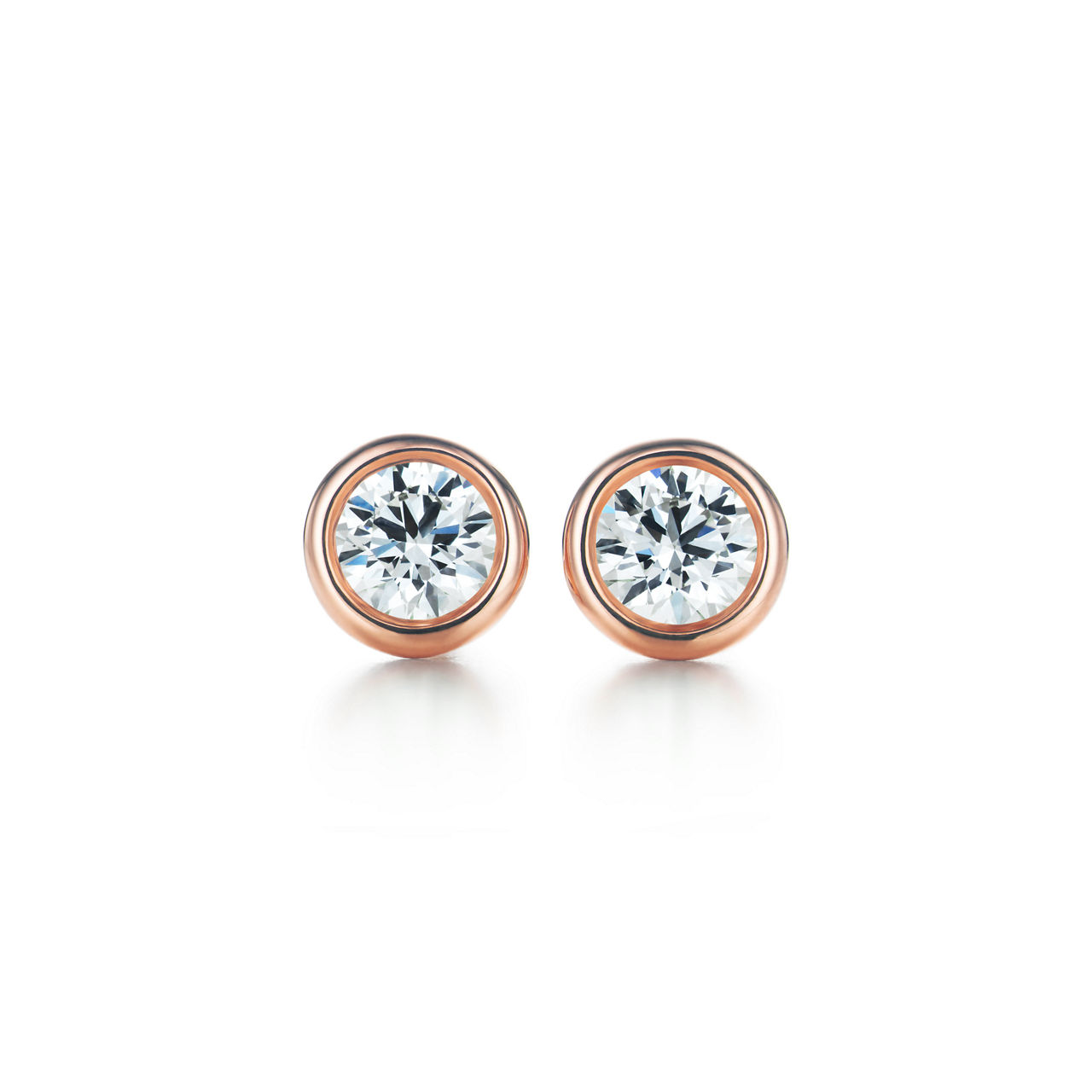 Earrings in Rose Gold