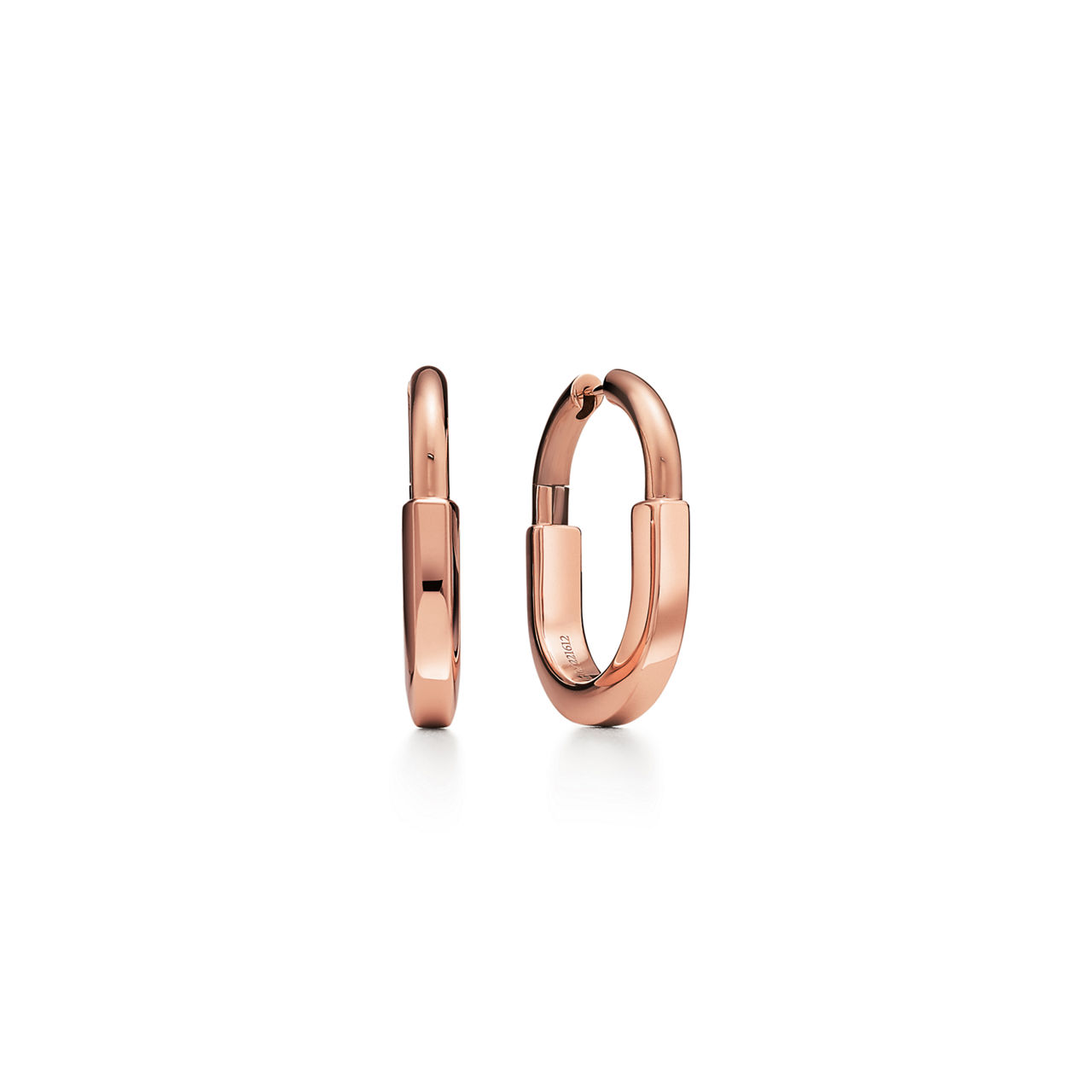 Earrings in Rose Gold, Medium