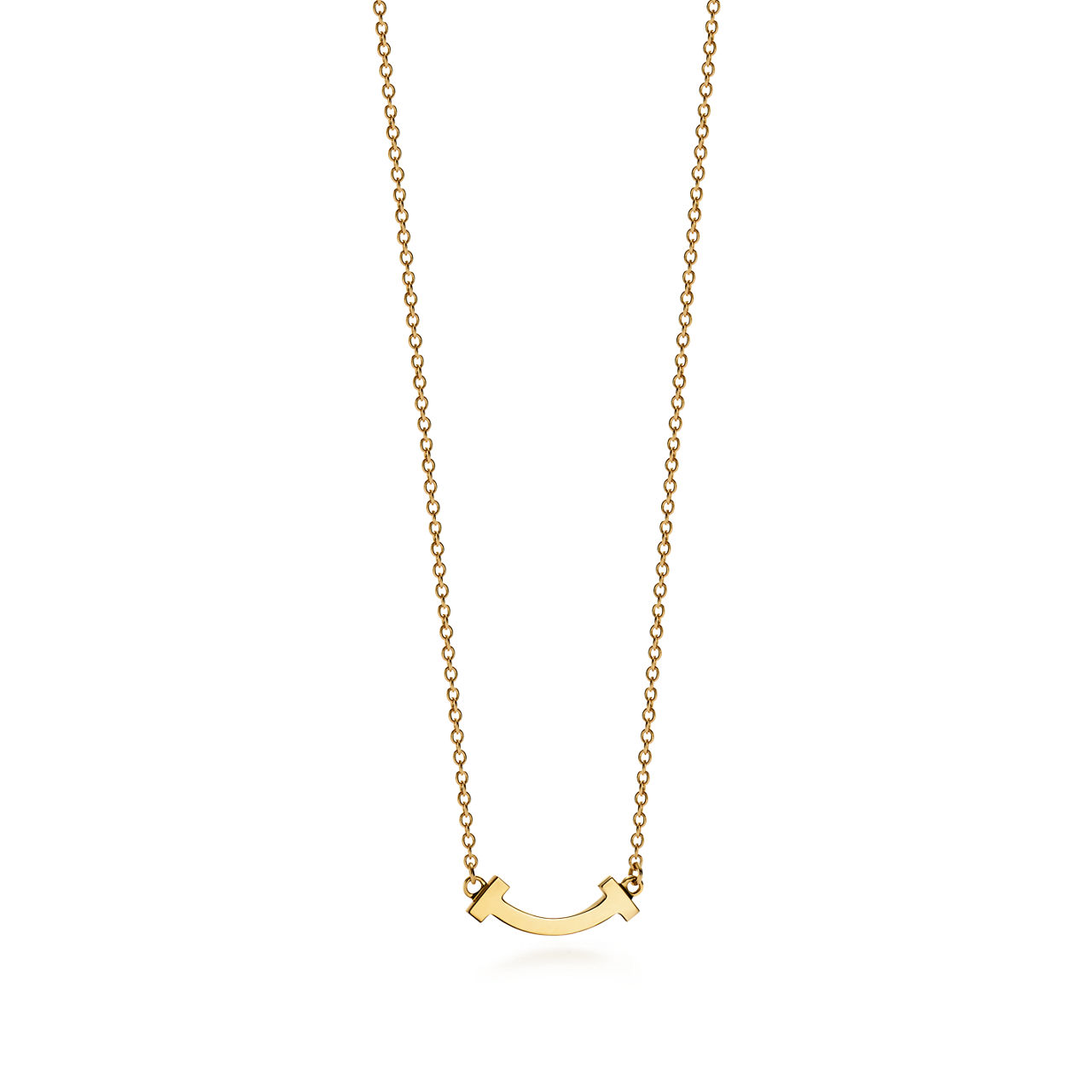 Smile Pendant in Yellow Gold, Mini