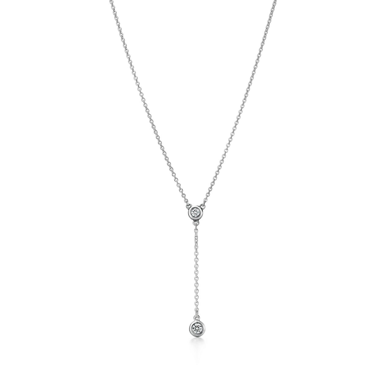 Sterling Silver Diamond Necklace