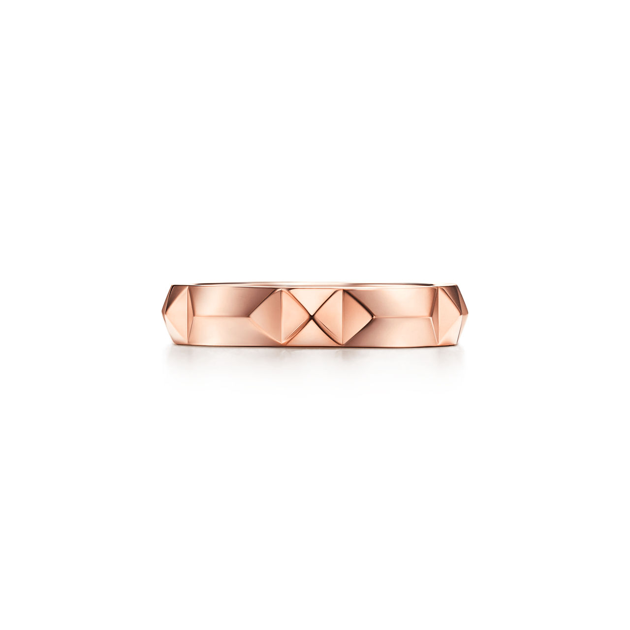 Band Ring in Rose Gold, 4 mm Wide